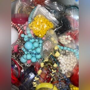 Huge Junk Jewelry Lot over 200 pieces